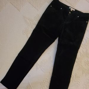 Michael Kors black corduroy pants - size 6